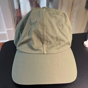 Womens lululemon baseball hat green